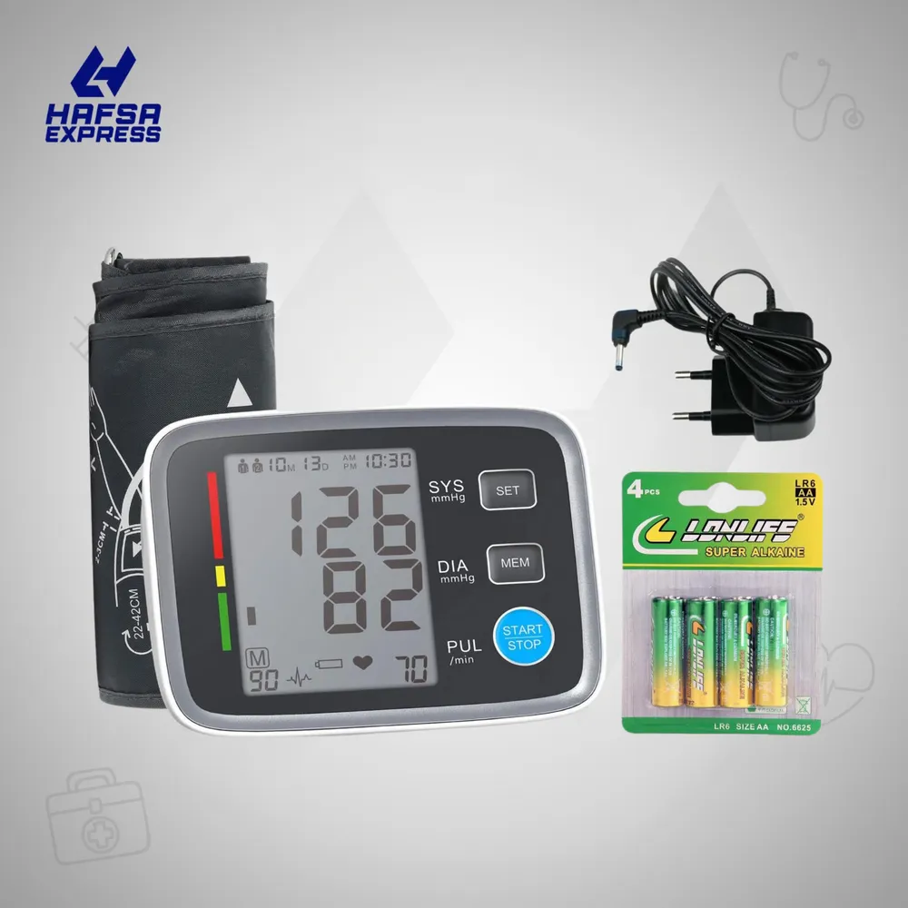 Getwell Digital Blood Pressure Monitor Set / Automatic Blood Pressure Machine Free Adapter-image